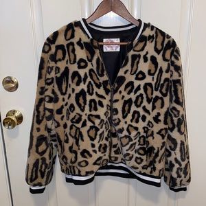 Leopard print jacket